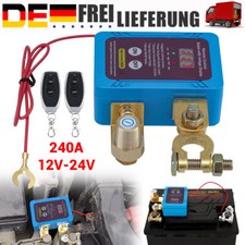 12V 240A Drahtloser Ferngesteuerter Auto Batterietrennschalter mit Fernbedienung