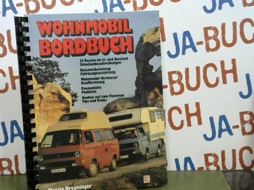 Wohnmobil bordbuch touren - wohnmobil,