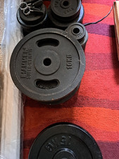 120 KG Gewichte HAMMER 2,5 und 3 cm - 15,10,5 und kleinere Gewichte