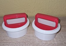 Tupperware hamburger presse - tupperware, 2x