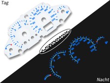 Selbstleuchtende Tachoscheiben