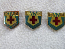 DDR - Abzeichen / Anstecknadel JP - Junge Sanitäter in Bronze,Silber,Goldfarben