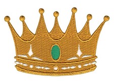 ah59★Krone Aufnäher