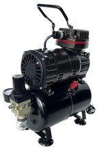 Airbrush Kompressor AD-286 Kolbenkompressor Ölfrei / 3 Liter Tank /Luftbehälter