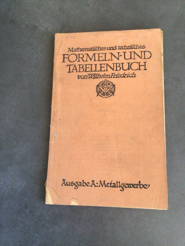 Formeln und tabellenbuch - "formeln,
