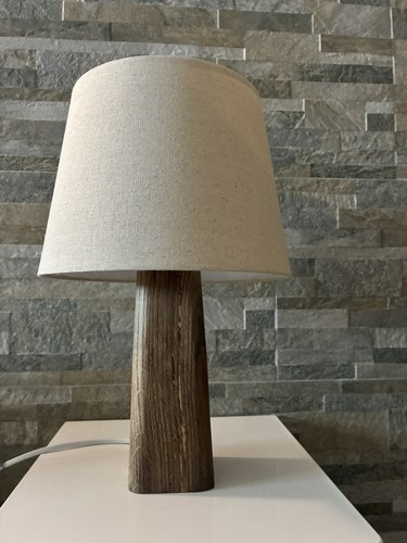 Tischlampe altholz 37cm - altholz,