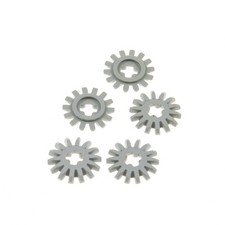 5x Lego Technic Zahnrad 14 Zähne alt-hell grau Differential Getriebe 414352 4143