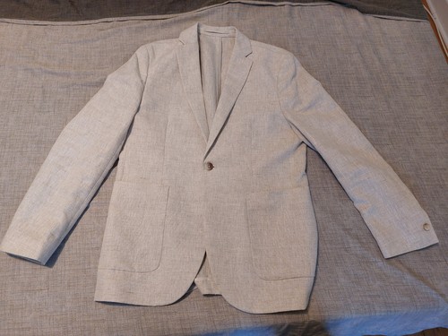 Sakko leinen mix beige - sakko, leinen-mix,