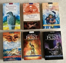 6 Bücher * Die Erben von Midkemia * Saga * Band 1 bis Band 6 * Raymond Feist * 