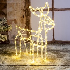Rentier LED Weihnachtsfiguren Aussen Weihnachtsbeleuchtung Weihnachtsdeko Außen