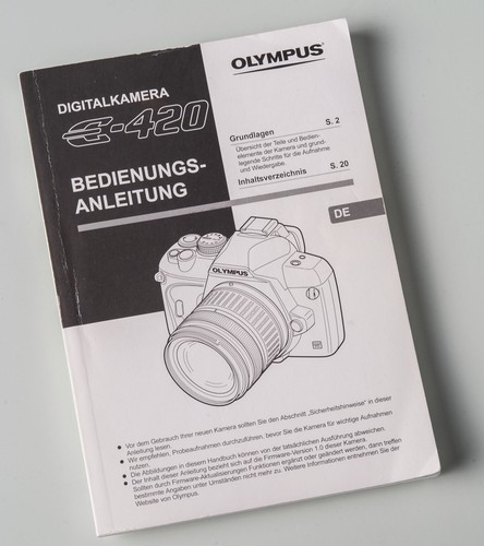 Bedienungsanleitung olympus - bedienungsanleitung,