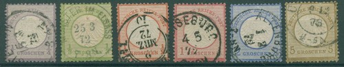 Deutsches reich 1872 6 - reich, nr