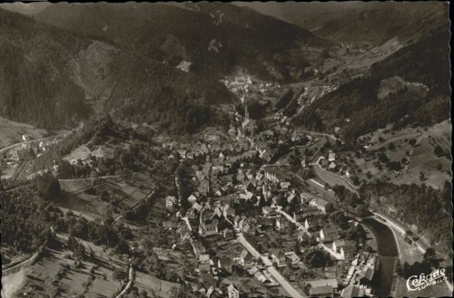Schiltach fliegeraufnahme - schiltach,