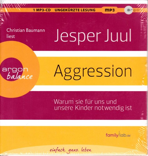 Aggression jesper juul mp3 cd - jesper,