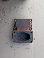 Hanomag Motor D141 D142 Flansch Wasserkanal Zylinderkopf 