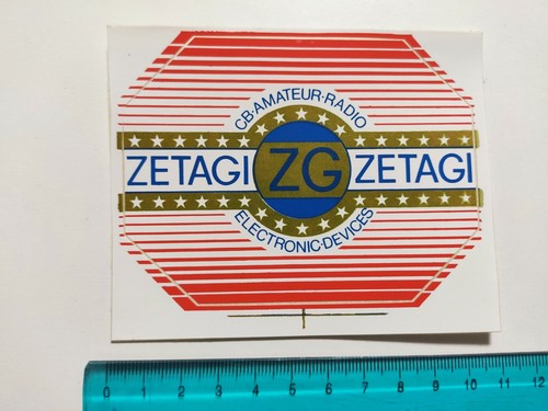 Aufkleber zetagi - zg,