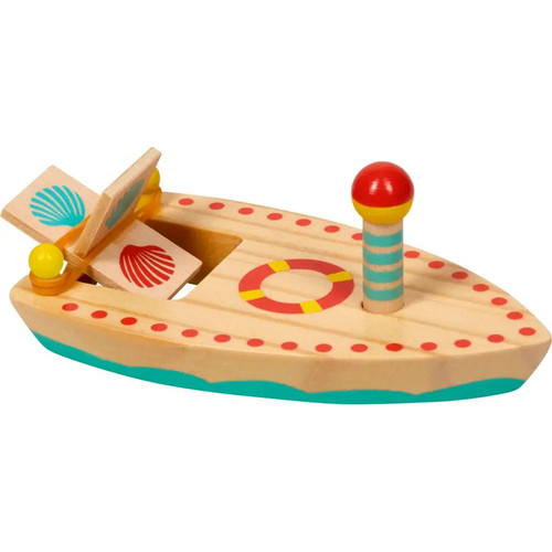 Holzboot mit gummimotor - holzboot,