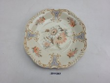 Prunkteller Bavaria Schumann Porzellan mehrfarbig Blumenmuster Deko #2511267