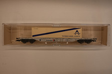 Fleischmann HO 5246 K Container Tragwagen THYSSEN HANIEL DB Kombiwaggon OVP