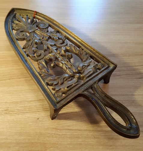 Bronze guss untersetzer - bronze,