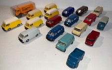 19 Wiking VW Busse, Kehrfahrzeug, Postauto,Pritschenfahrzeug, Opel Badford,