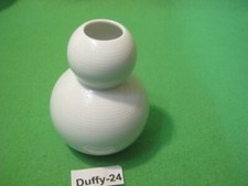 Kugel Vase 11 cm  Trend weiß