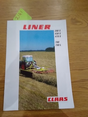 Claas liner rake 390s - claas,