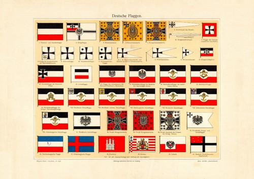 Deutsche flaggen historischer - deutsche,