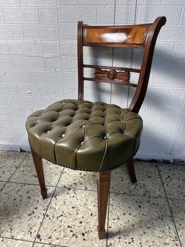 Leder anno dom stuhl - 1,
