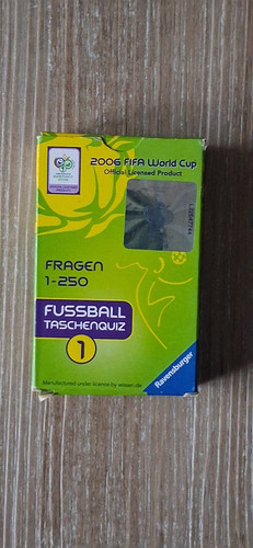 Fußball taschenquiz 250 - wm,