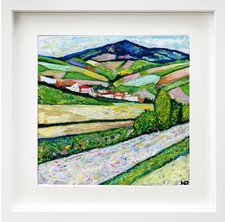 ORIGINAL GERAHMTES ÖLGEMÄLDE