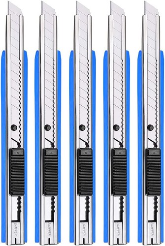 5pcs blau profi - 5pcs, cuttermesser/