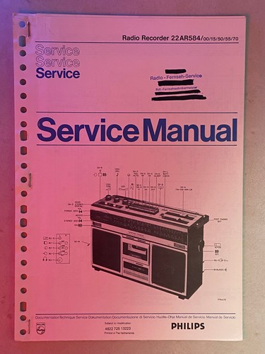 Philips service manual für - philips,