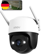 Imou 2K Überwachungskamera Aussen Mit AI Personen-/Fahrzeugerkennung, 360° PTZ W