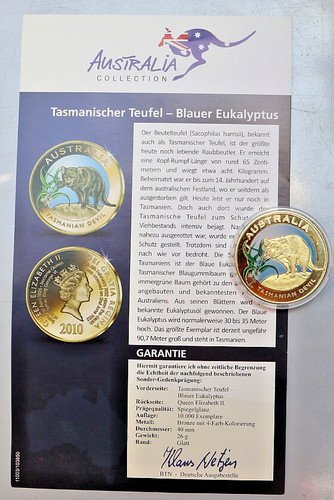 Medaille 2010 australia - 2010:,