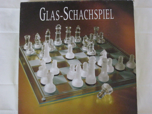 Glas schachspiel - glas,