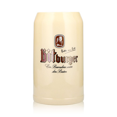 Bitburger bier glas krug - bitburger, 2l