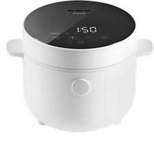 N8WERK Reiskocher 2?L mit 5 Programmen & Dampfgarer – digital, antihaft