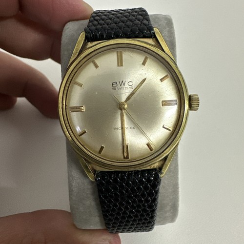 Bwc swiss vintage herrenuhr - swiss,