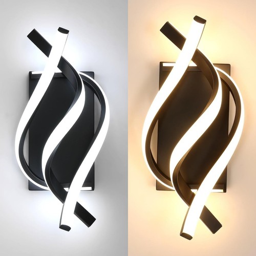 Moderne led wandlampe spiral - moderne,