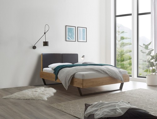 Bett massivholzbett 140 200 - bett,