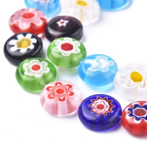 Millefiori glasperlen perlen - millefiori,