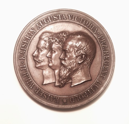 Bayern medaille 1889 prinz - bayern,