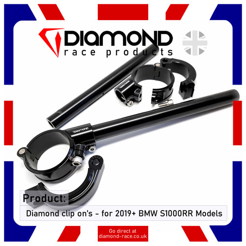 Diamant 55mm clip on lenker - diamant,