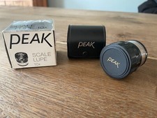 Peak Scale Lupe 10 x OV sehr guter Zustand inkl. OVP