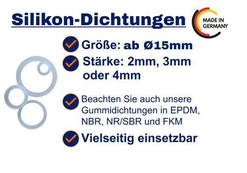 Set silikon dichtungen - er,