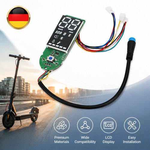 Elektroroller dashboard lcd - dashboard,