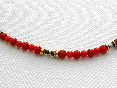 Korallkette mit 5 - korallkette,,