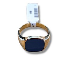 Siegelring Gold 585, Blauer