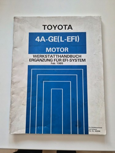 Toyota motor werkstatthandbuch - toyota, motor-werkstatthandbuch